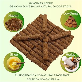 Desi Cow Dung Natural Dhoop Batti
